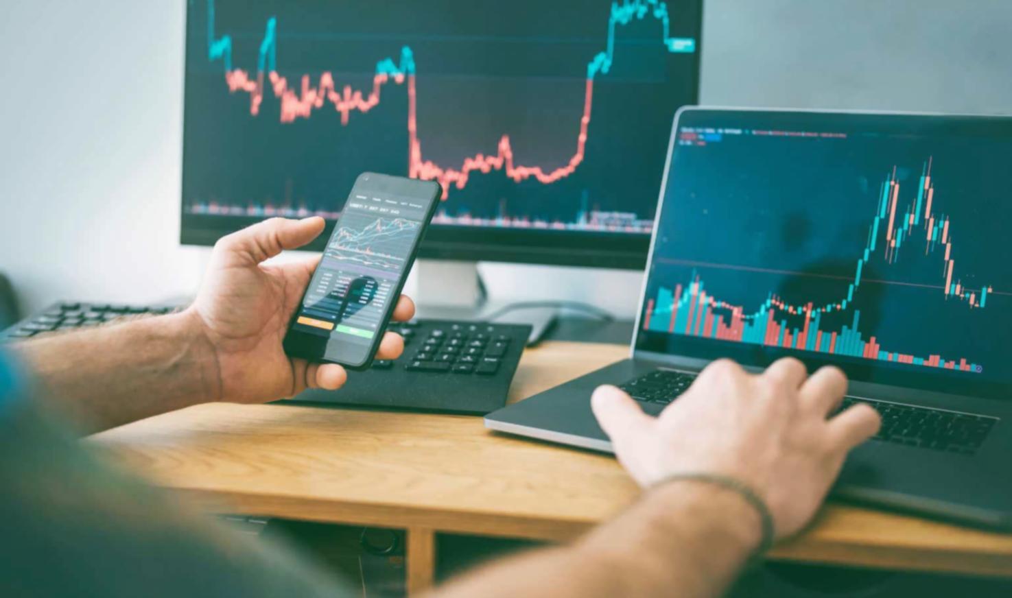 Financial planning workspace with budgeting documents